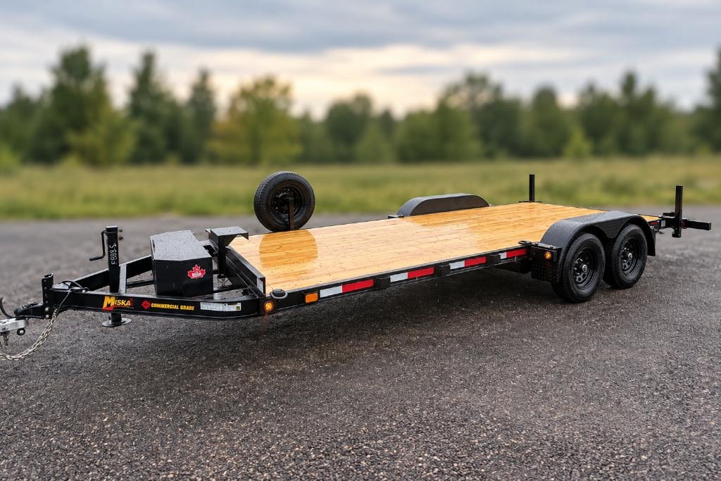 2026 Miska car hauler trailer